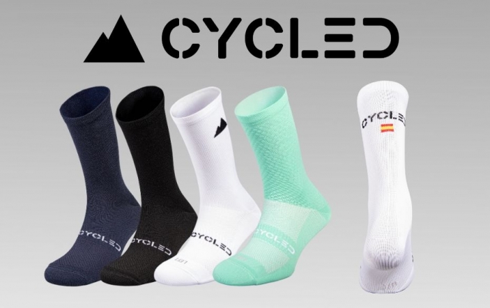 CYCLED muestra su colección de calcetines técnicos y funcionales para ciclistas exigentes