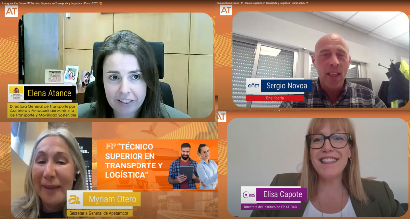 Éxito en la FP de 'Los elegidos para mover el mundo': Técnico Superior en Transporte y Logística