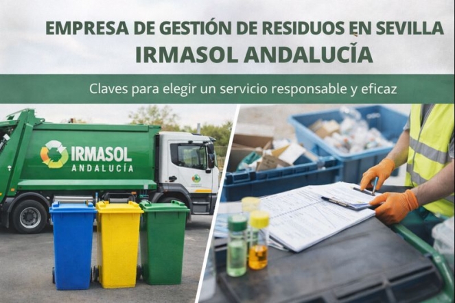 Empresa de gestión de residuos en Sevilla Irmasol Andalucía: claves para elegir un servicio responsable y eficaz
