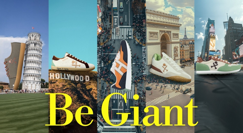 Las zapatillas de Harper & Neyer invaden las calles en su campaña 