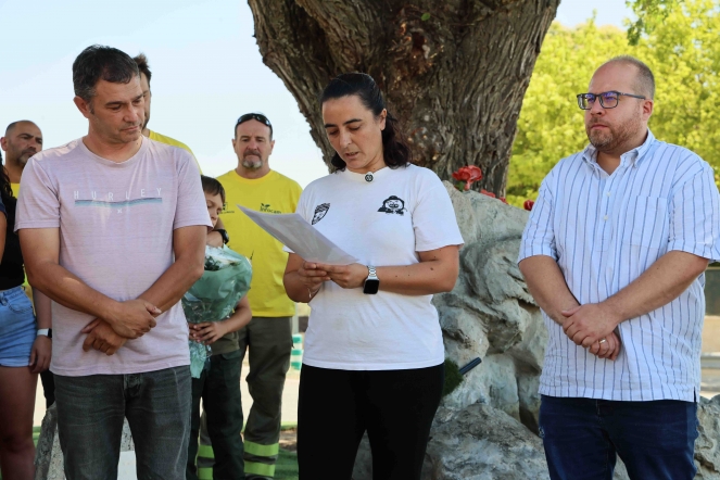 Cogolludo rinde homenaje a los 11 héroes del retén, 20 años después del incendio de La Riba de Saelices