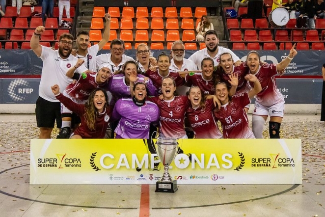 El Club Patín Esneca Fraga, elegido mejor equipo femenino de Aragón 2024 