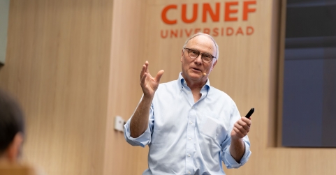 CUNEF Universidad acoge un seminario de David Card, Premio Nobel de Economía 2021