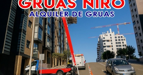 Grúas Niro revoluciona el servicio de elevación en la capital con soluciones seguras, versátiles y accesibles