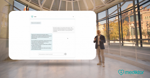Mediktor lanza AI Medical Agent: triaje digital 