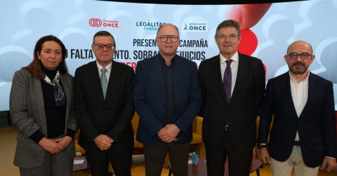 Fundación Legálitas y Fundación ONCE presentan una campaña que promueve la inclusión laboral de colectivos vulnerables