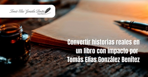 Tomás Elías González Benítez presenta una experiencia literaria para convertir historias reales en un libro