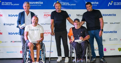 XX Torneo Benéfico de Pádel de Konecta Foundation: 350 participantes y una jornada de inclusión con la FLM