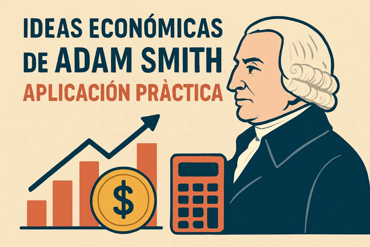ideas económicas de Adam Smith aplicación práctica