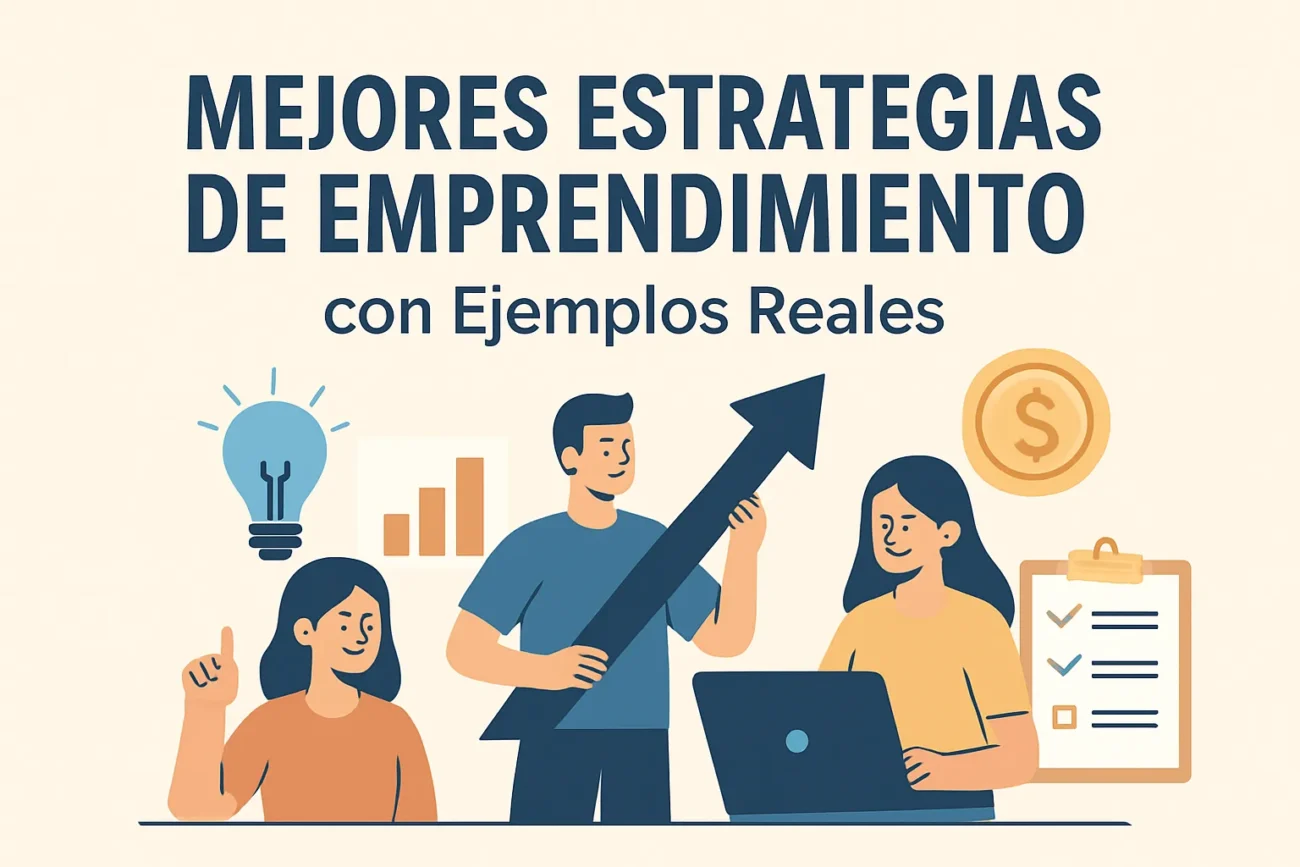 mejores estrategias de emprendimiento con ejemplos reales