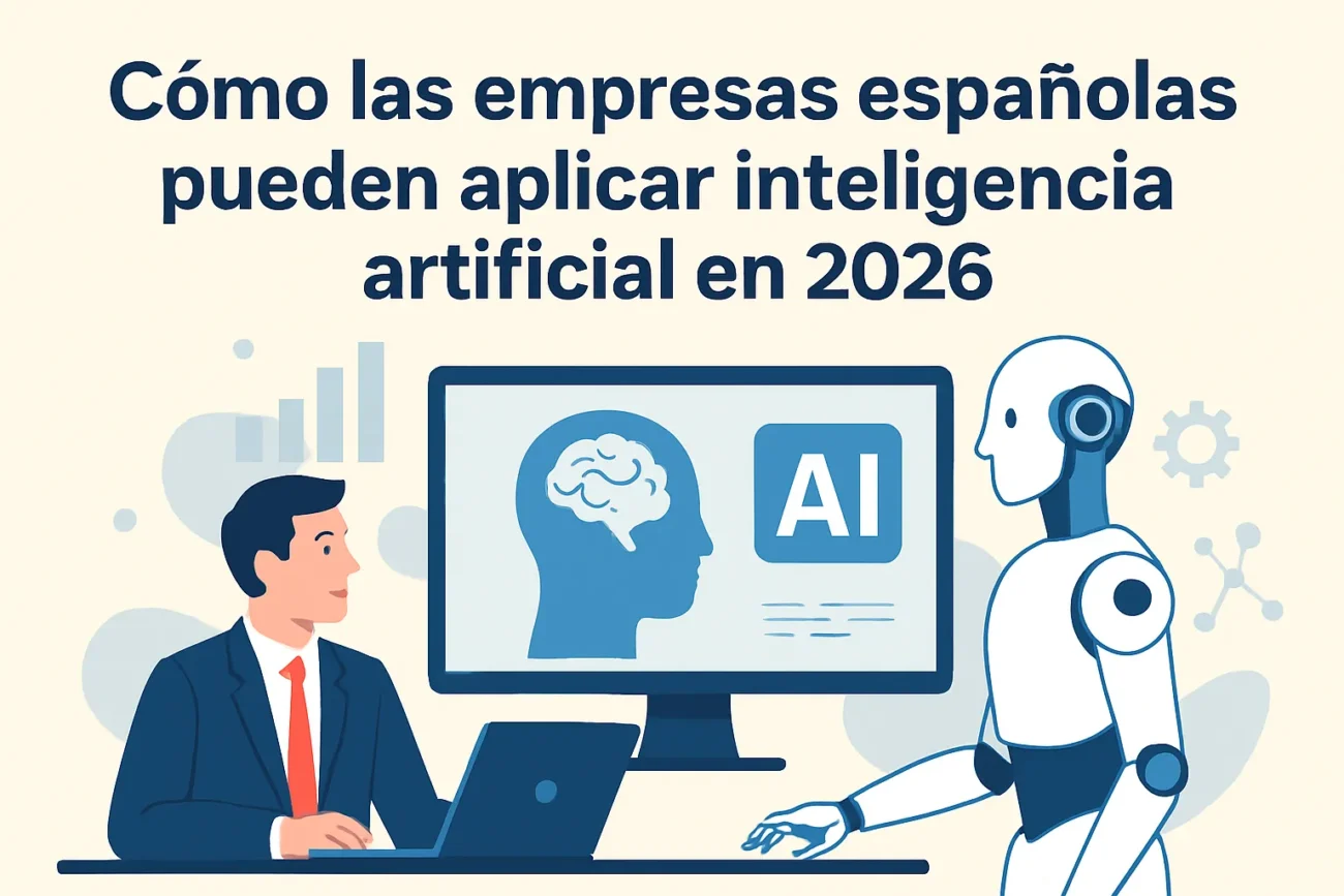 Cómo las empresas españolas pueden aplicar inteligencia artificial en 2026