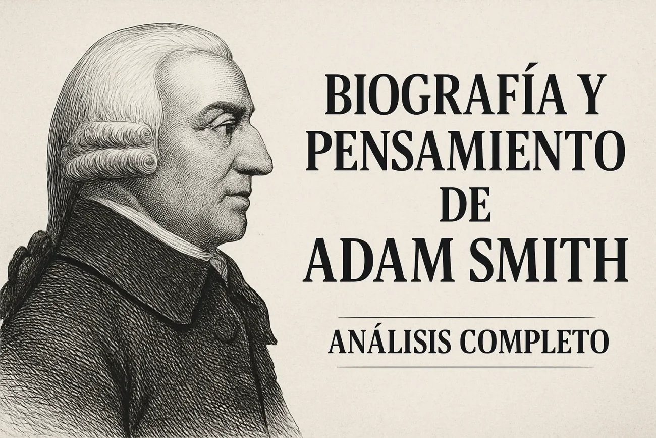 biografía y pensamiento de Adam Smith análisis completo