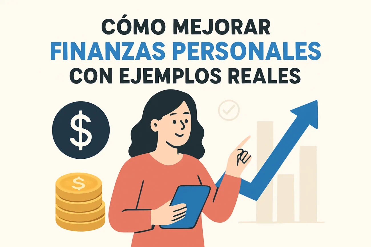 cómo mejorar finanzas personales con ejemplos reales