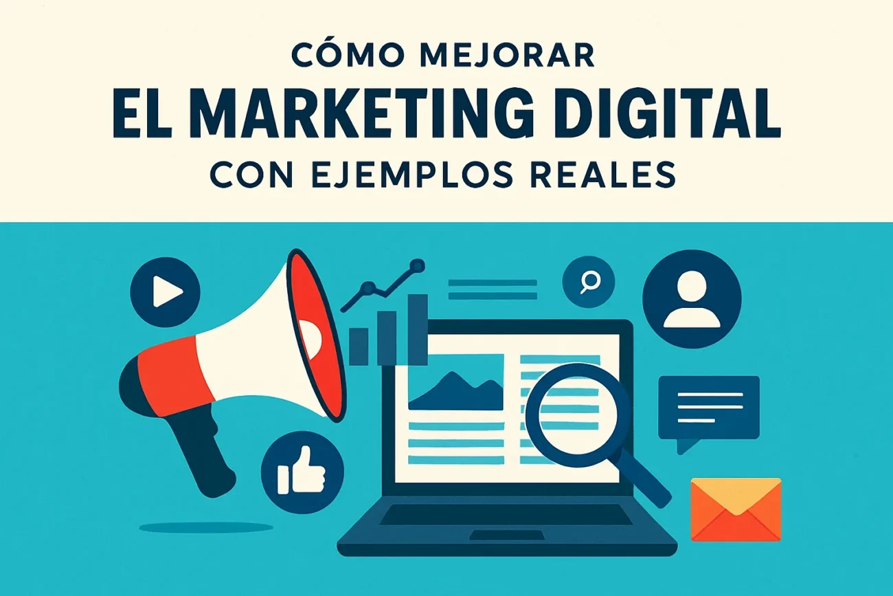 cómo mejorar marketing digital con ejemplos reales