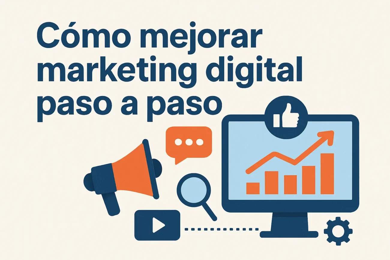 cómo mejorar marketing digital paso a paso