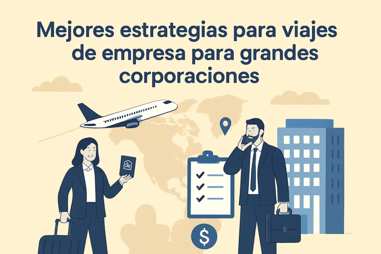 mejores estrategias para viajes de empresa para grandes corporaciones