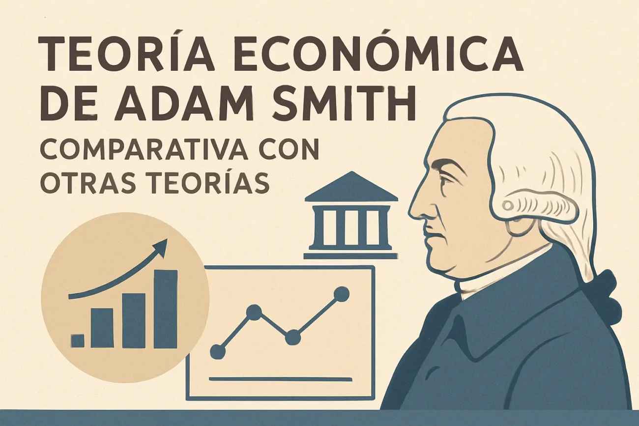 teoría económica de Adam Smith comparativa con otras teorías