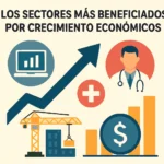 Los sectores más beneficiados por crecimiento económico