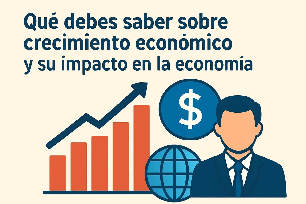 Qué debes saber sobre crecimiento económico y su impacto en la economía