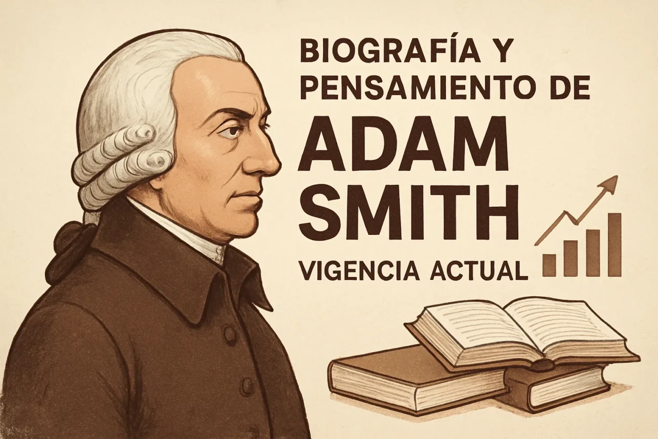 biografía y pensamiento de Adam Smith vigencia actual