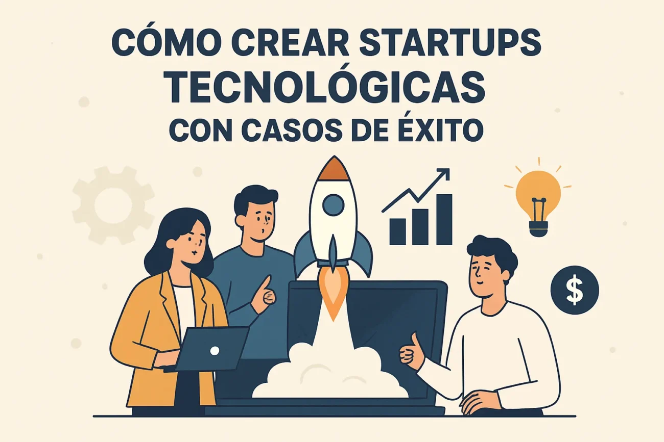cómo crear startups tecnológicas con casos de éxito