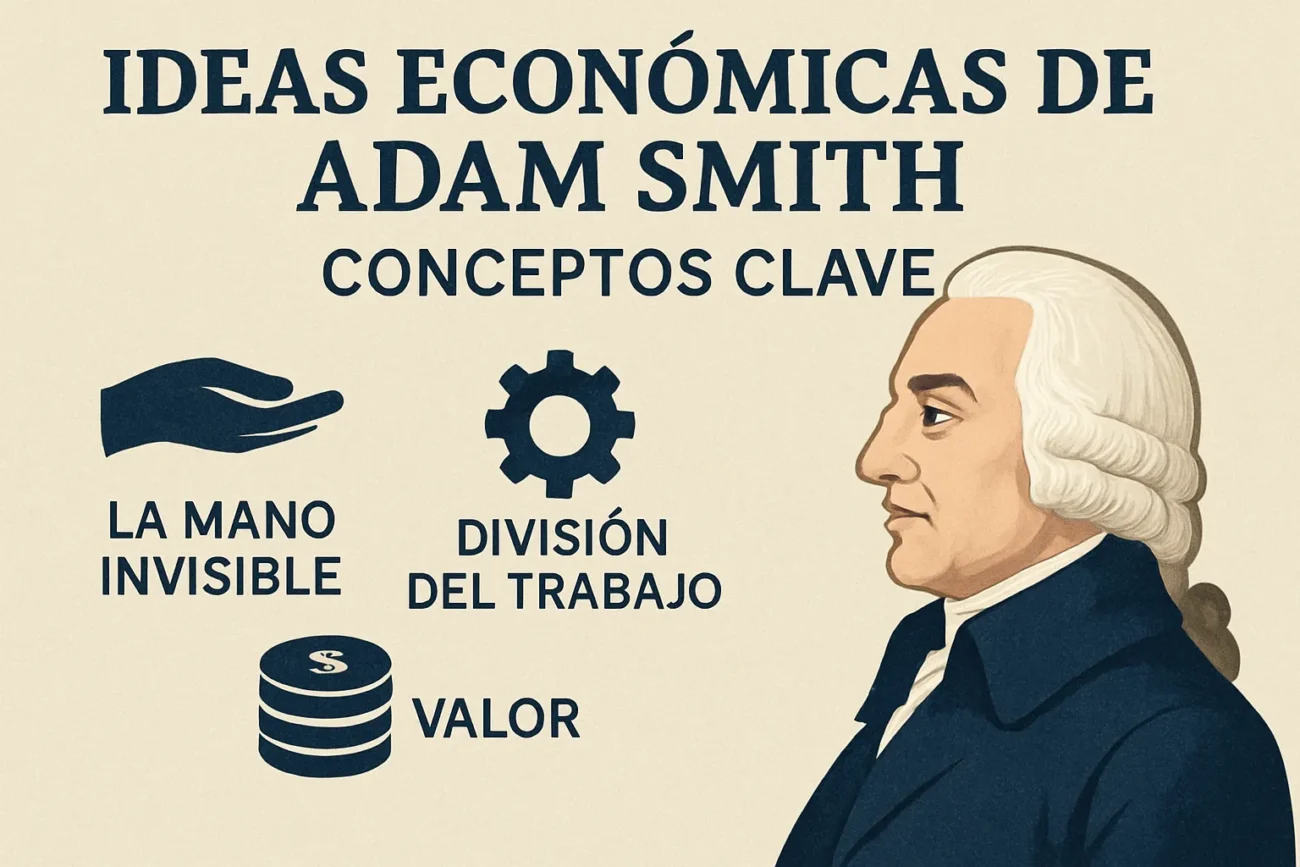 ideas-economicas-de-Adam-Smith-conceptos-clave | diario-economia.com ideas económicas de Adam Smith conceptos clave