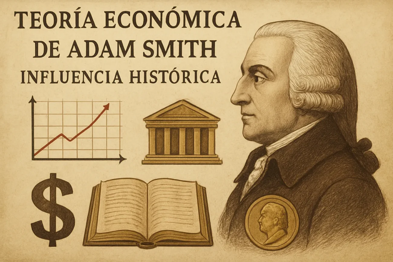 teoría económica de Adam Smith influencia histórica