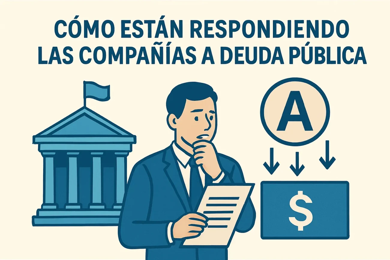 Como-estan-respondiendo-las-companias-a-deuda-publica | diario-economia.com Cómo están respondiendo las compañías a deuda pública