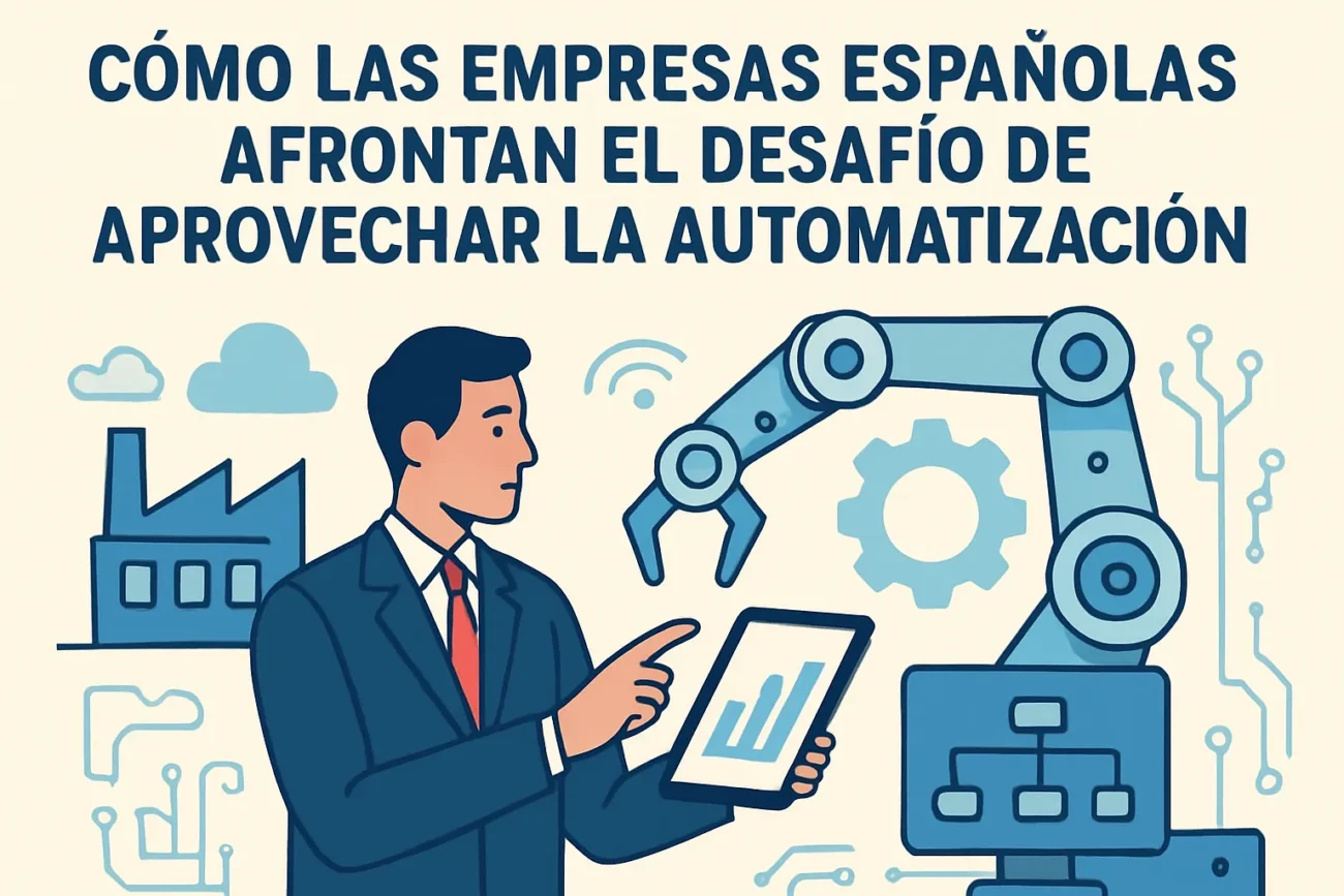 Cómo las empresas españolas afrontan el desafío de aprovechar la automatización
