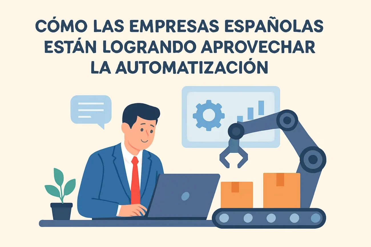 Cómo las empresas españolas están logrando aprovechar la automatización