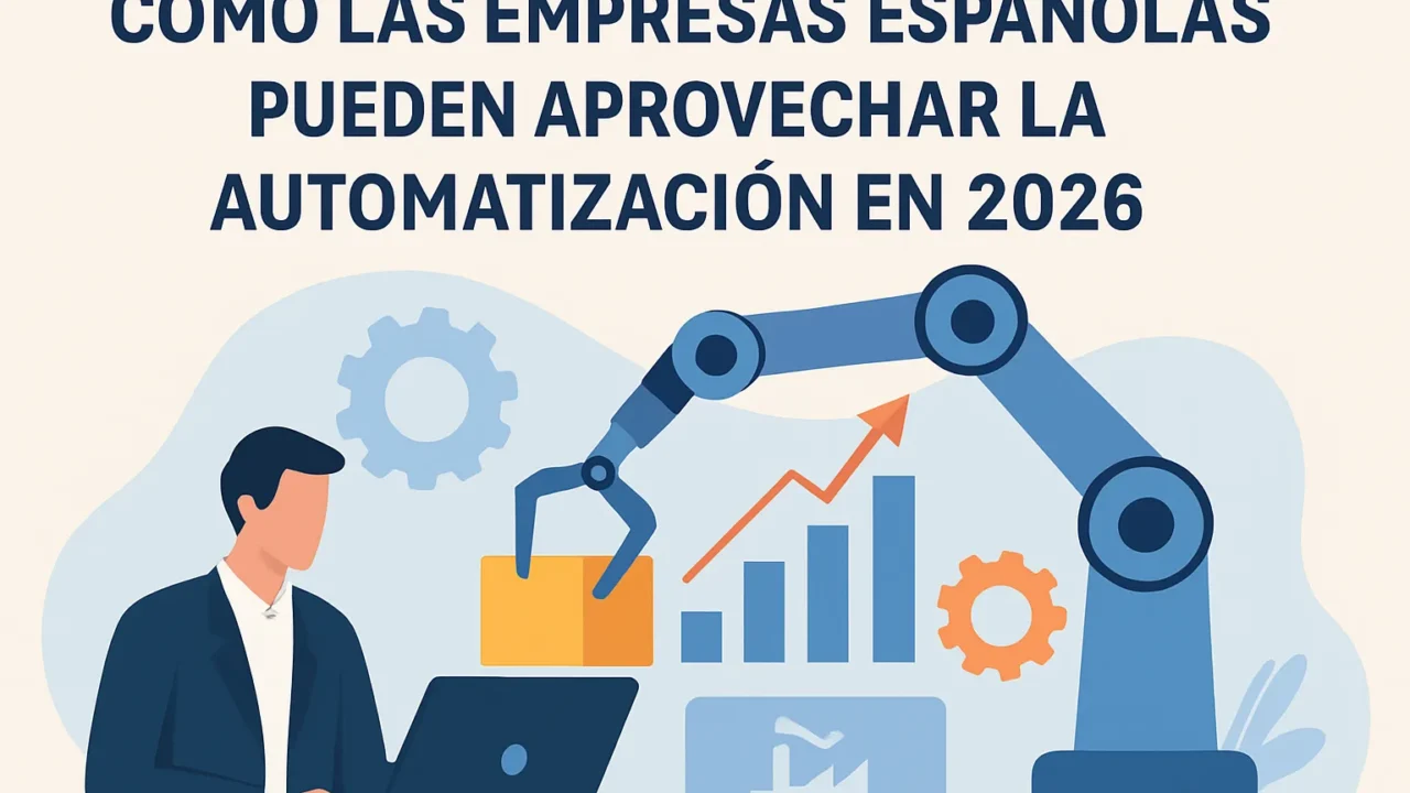 Cómo las empresas españolas pueden aprovechar la automatización en 2026: guía práctica y estrategias
