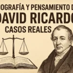 biografía y pensamiento de David Ricardo casos reales