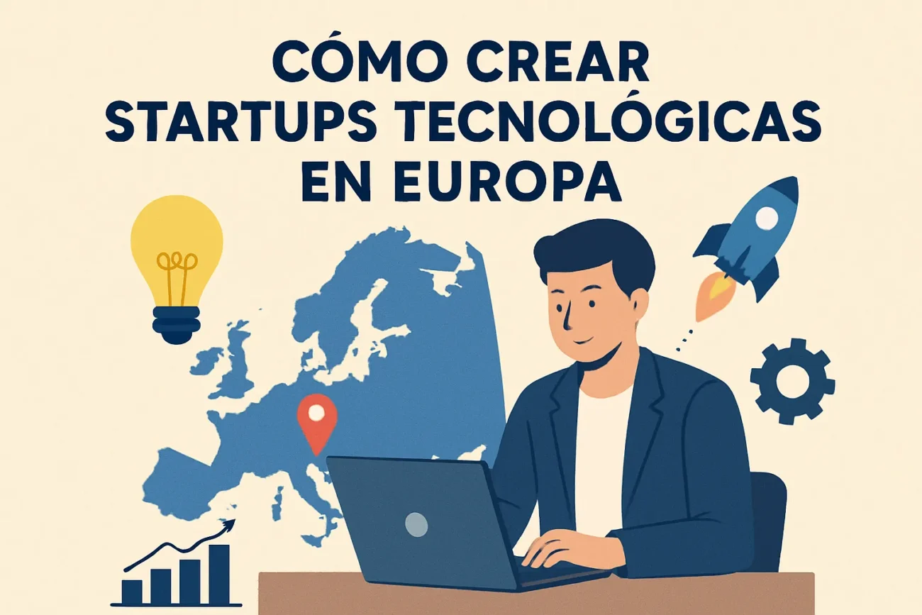 cómo crear startups tecnológicas en Europa