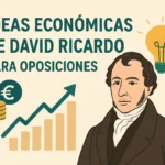 ideas económicas de David Ricardo para oposiciones