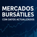 mercados bursátiles con datos actualizados
