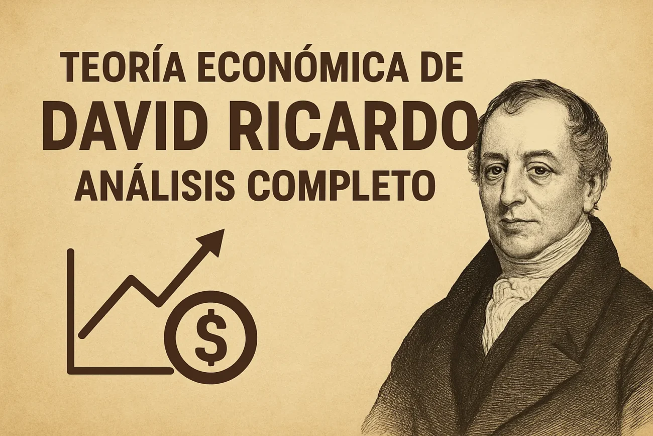 teoría económica de David Ricardo análisis completo
