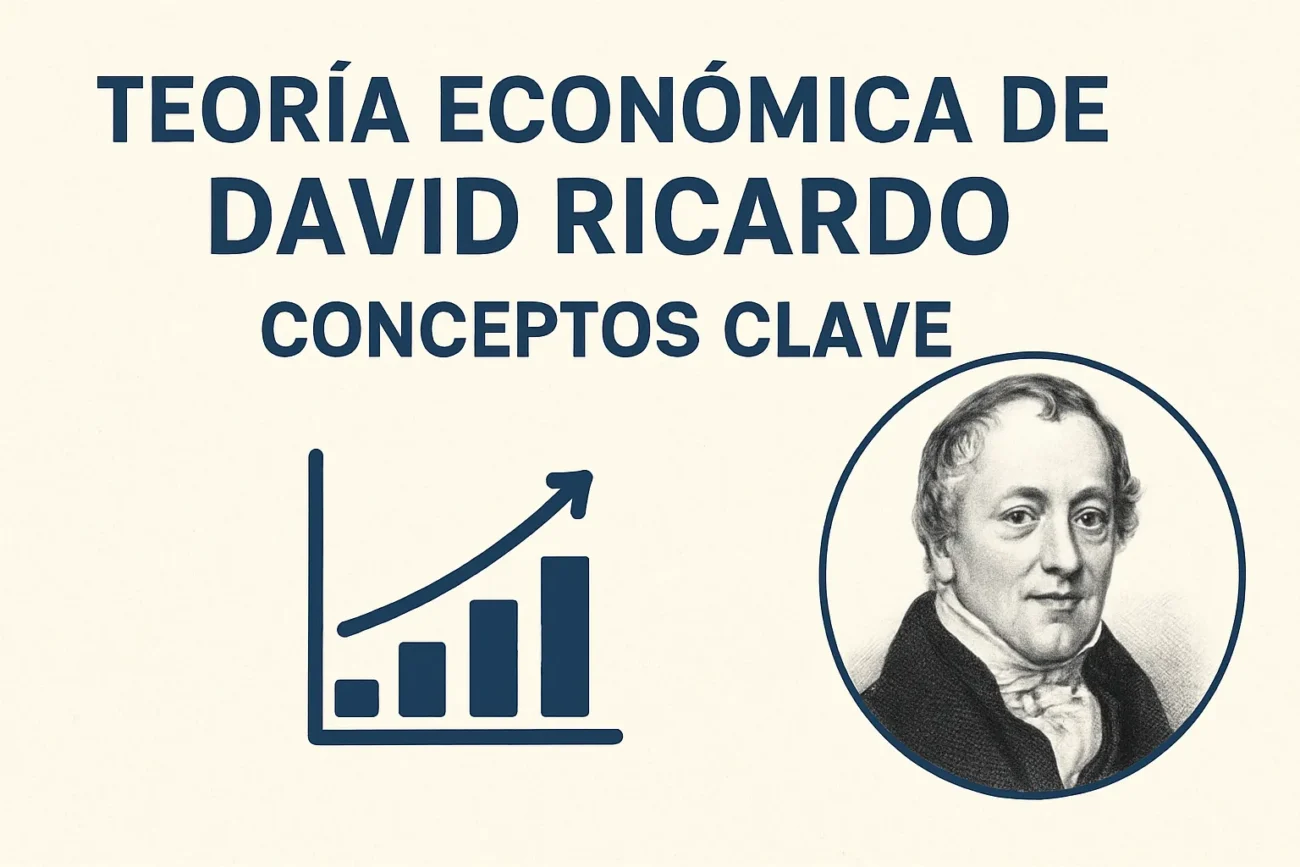 teoría económica de David Ricardo conceptos clave