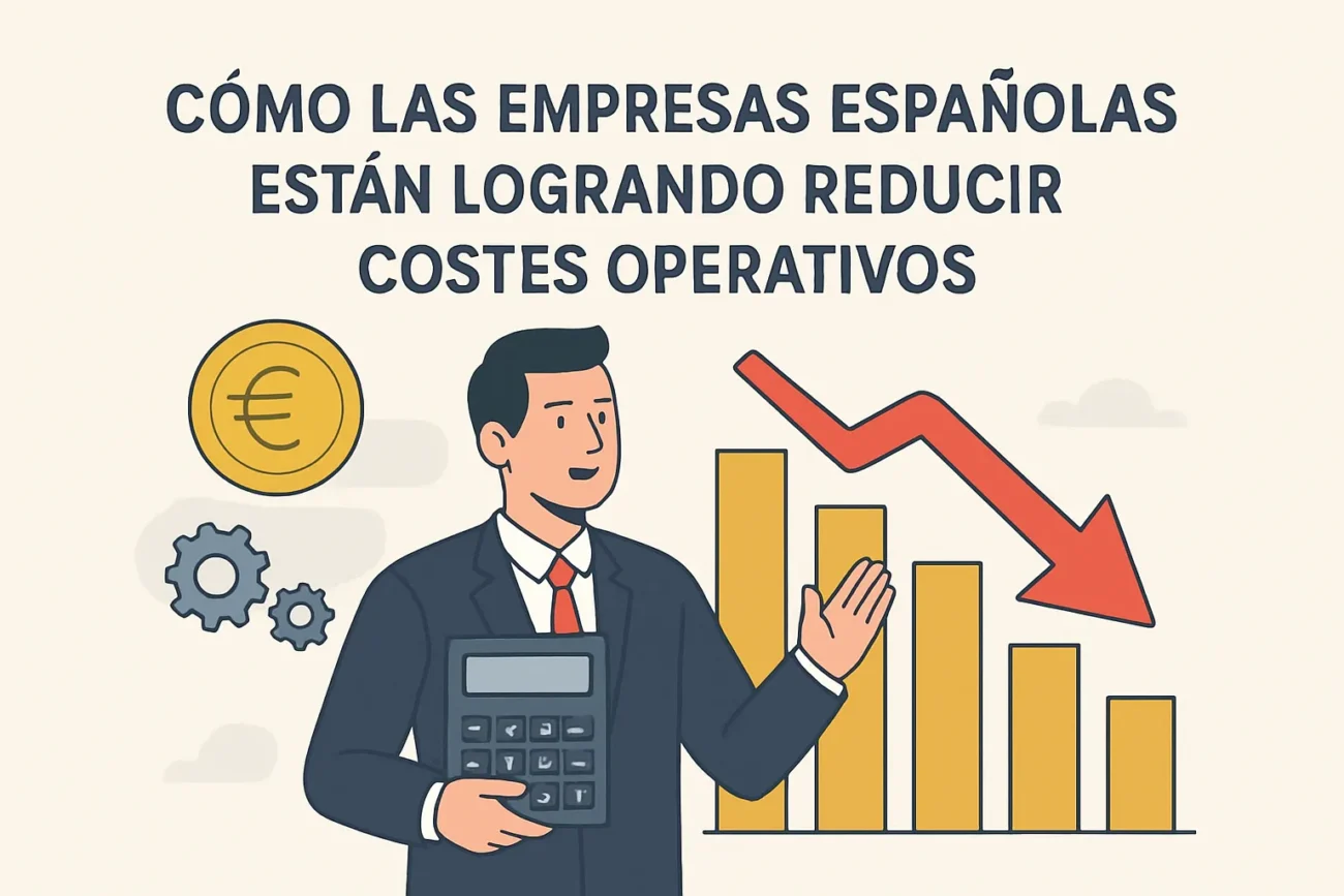 Cómo las empresas españolas están logrando reducir costes operativos