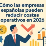 Cómo las empresas españolas pueden reducir costes operativos en 2026