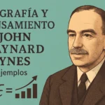biografía y pensamiento de John Maynard Keynes con ejemplos