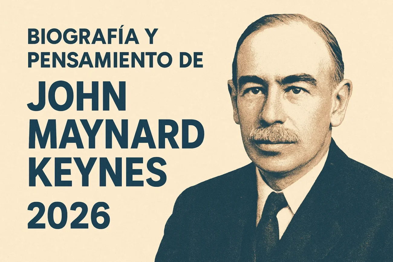 biografia-y-pensamiento-de-John-Maynard-Keynes-en-2026 | diario-economia.com biografía y pensamiento de John Maynard Keynes en 2026