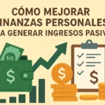 cómo mejorar finanzas personales para generar ingresos pasivos