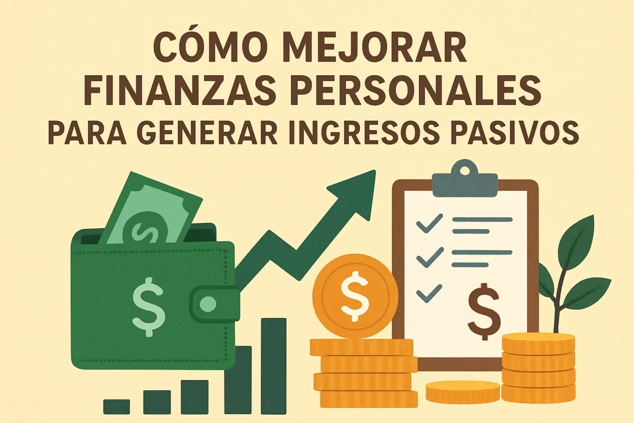como-mejorar-finanzas-personales-para-generar-ingresos-pasivos | diario-economia.com cómo mejorar finanzas personales para generar ingresos pasivos
